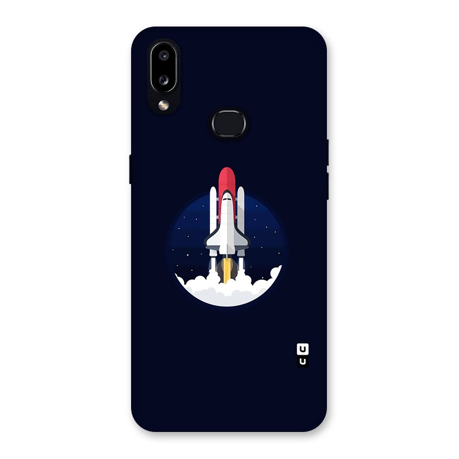 Space Rocket Minimal Back Case for Galaxy A10s