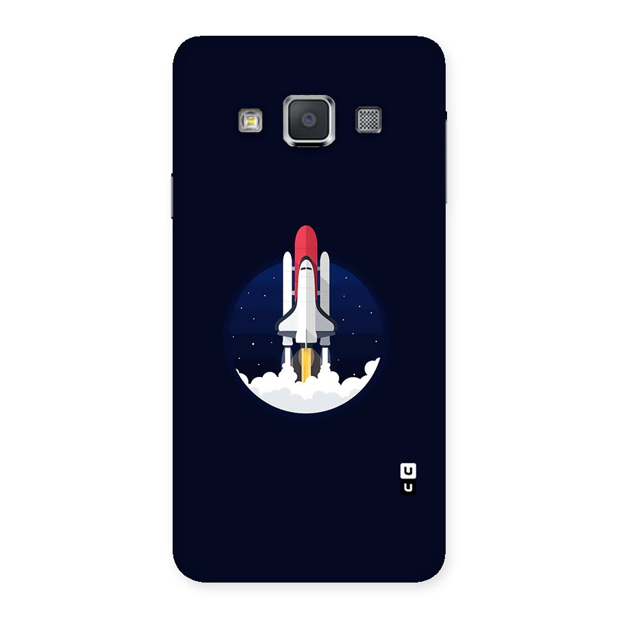 Space Rocket Minimal Back Case for Galaxy A3