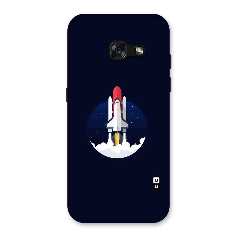 Space Rocket Minimal Back Case for Galaxy A3 (2017)