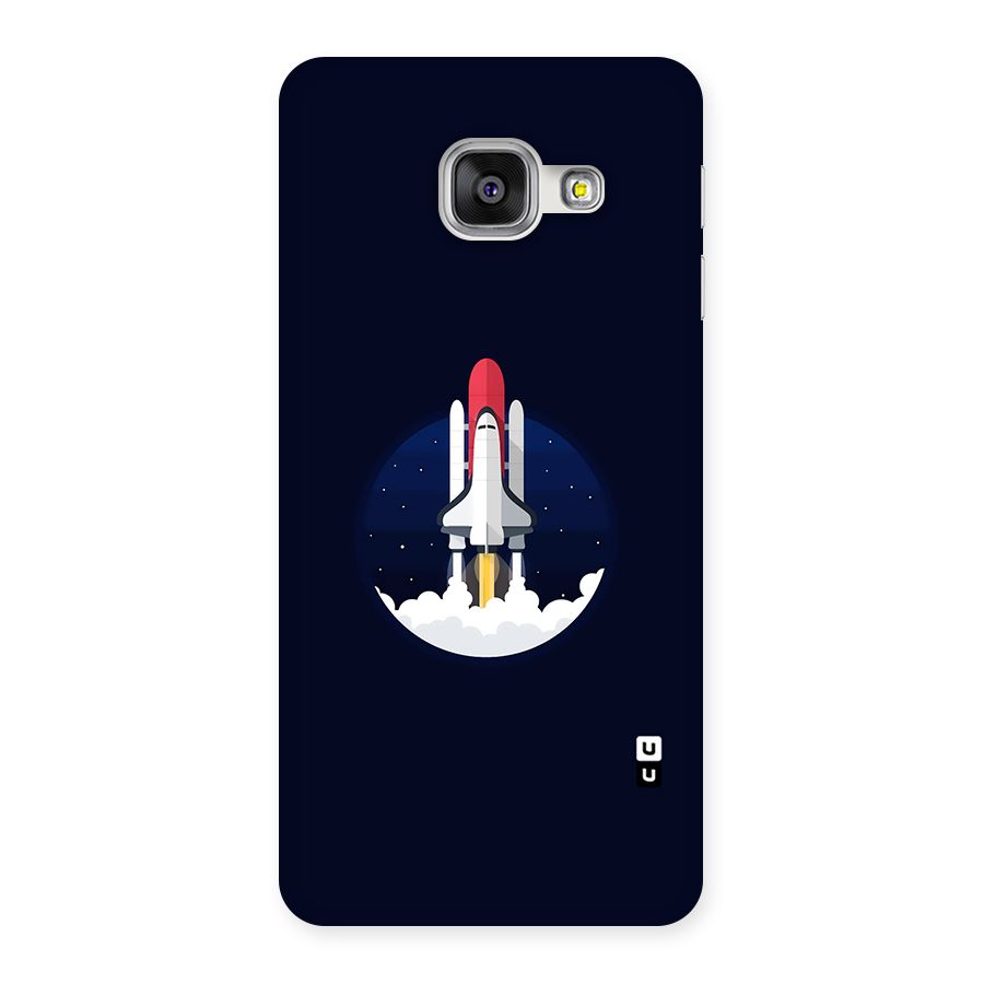 Space Rocket Minimal Back Case for Galaxy A3 2016