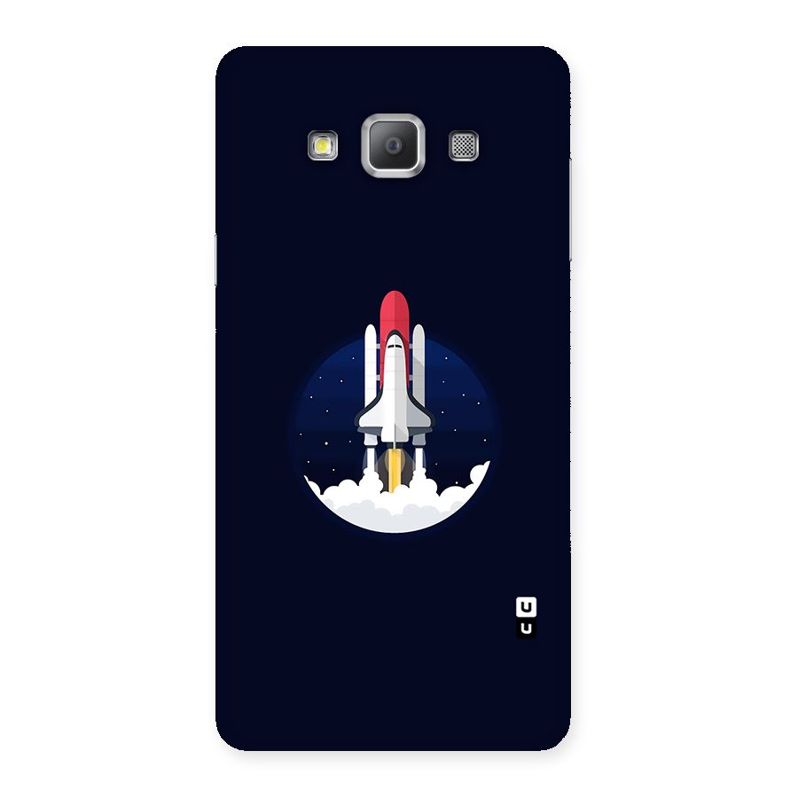 Space Rocket Minimal Back Case for Galaxy A7