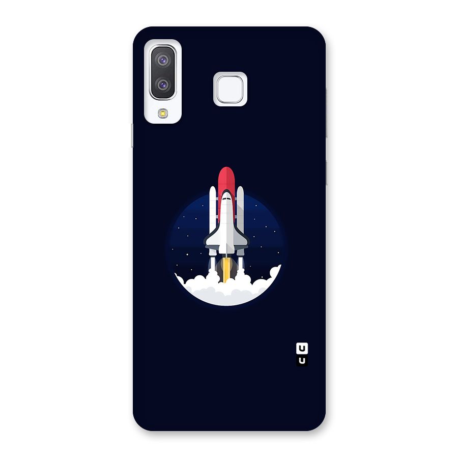Space Rocket Minimal Back Case for Galaxy A8 Star