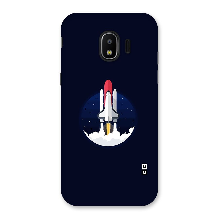 Space Rocket Minimal Back Case for Galaxy J2 Pro 2018