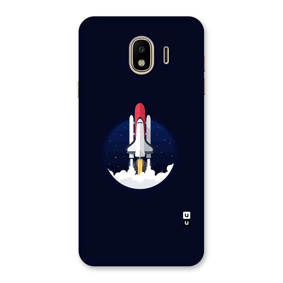 Space Rocket Minimal Back Case for Galaxy J4