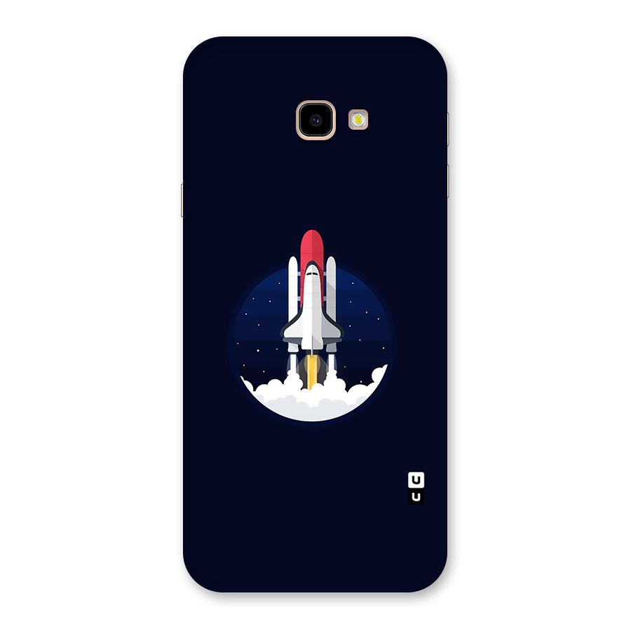 Space Rocket Minimal Back Case for Galaxy J4 Plus