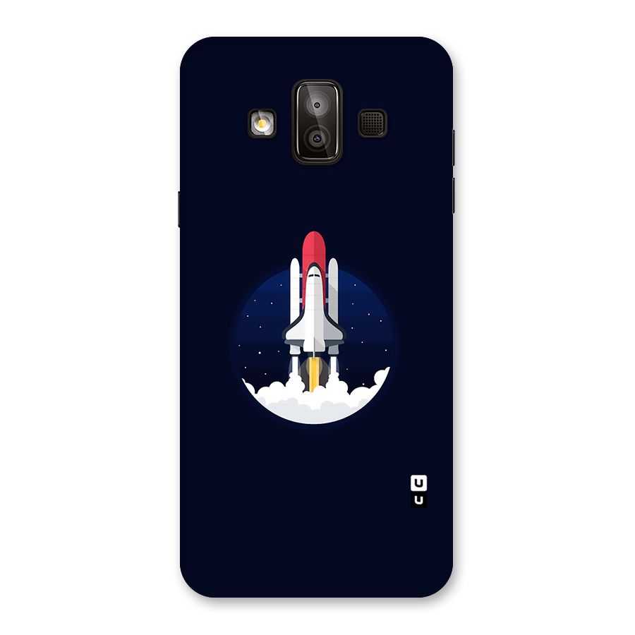 Space Rocket Minimal Back Case for Galaxy J7 Duo