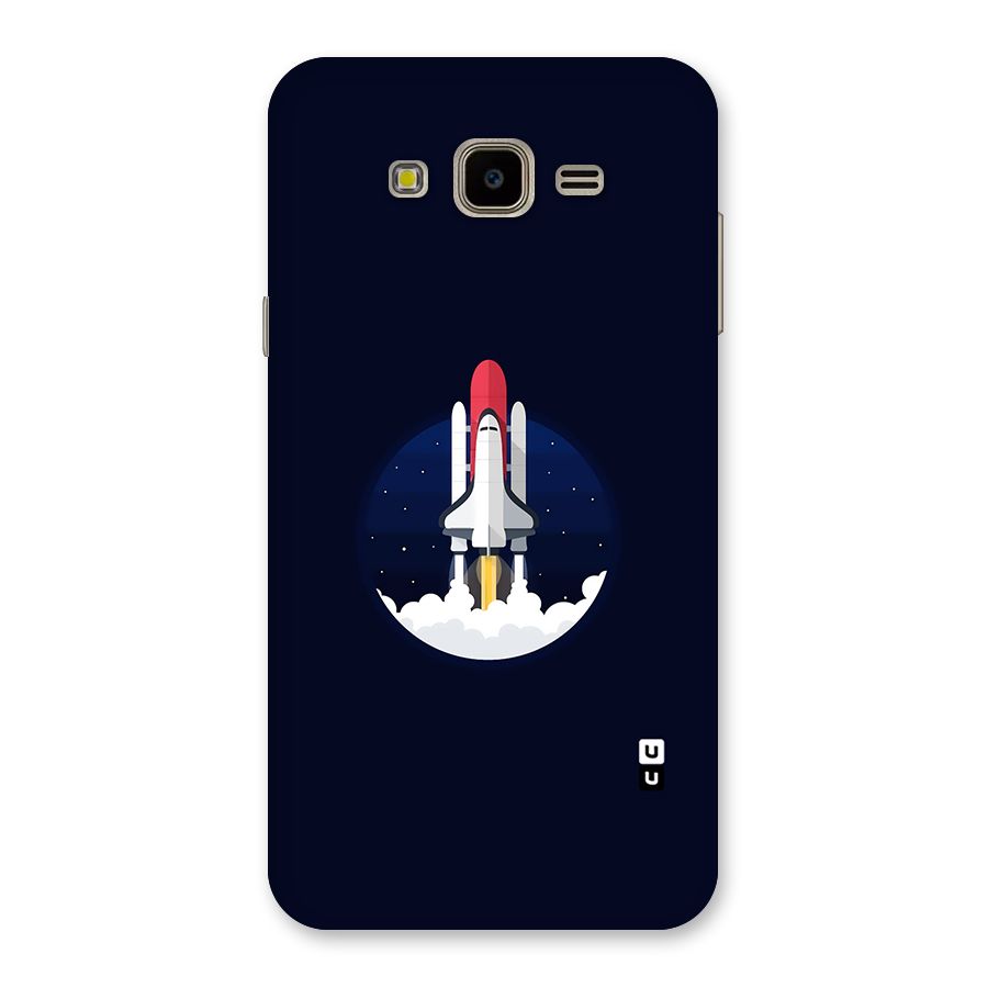 Space Rocket Minimal Back Case for Galaxy J7 Nxt