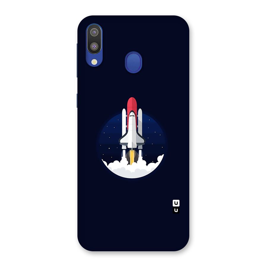 Space Rocket Minimal Back Case for Galaxy M20