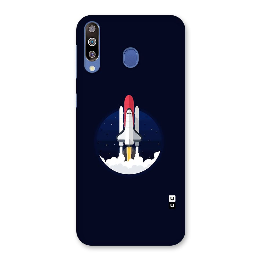 Space Rocket Minimal Back Case for Galaxy M30