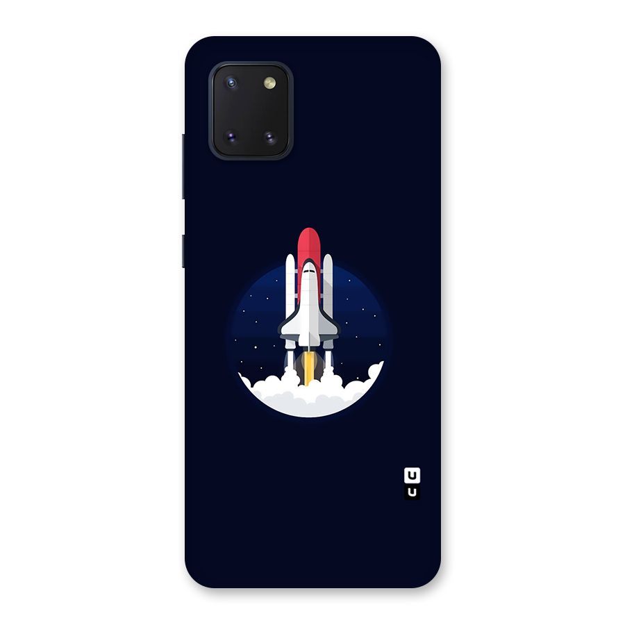 Space Rocket Minimal Back Case for Galaxy Note 10 Lite
