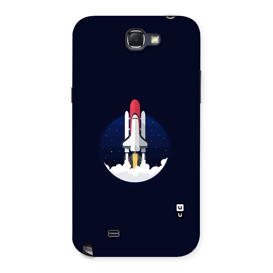 Space Rocket Minimal Back Case for Galaxy Note 2