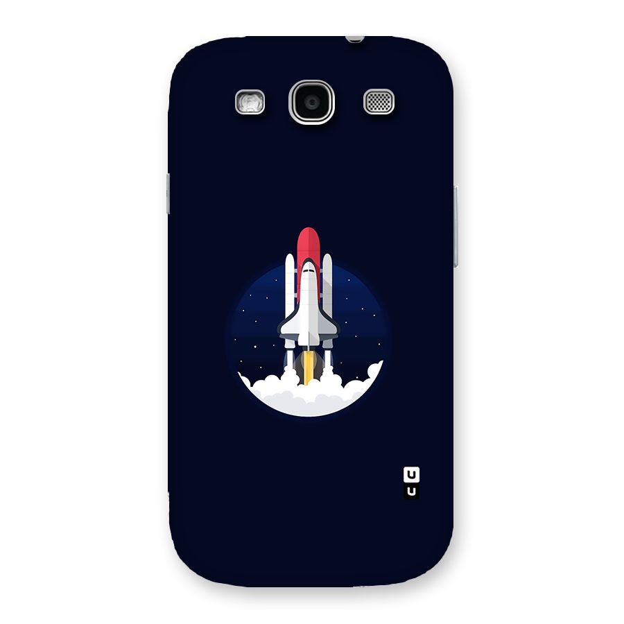 Space Rocket Minimal Back Case for Galaxy S3