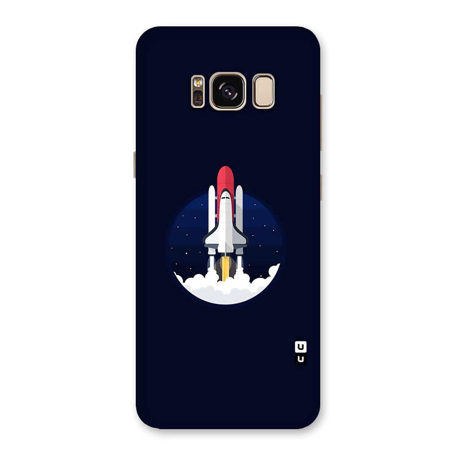 Space Rocket Minimal Back Case for Galaxy S8