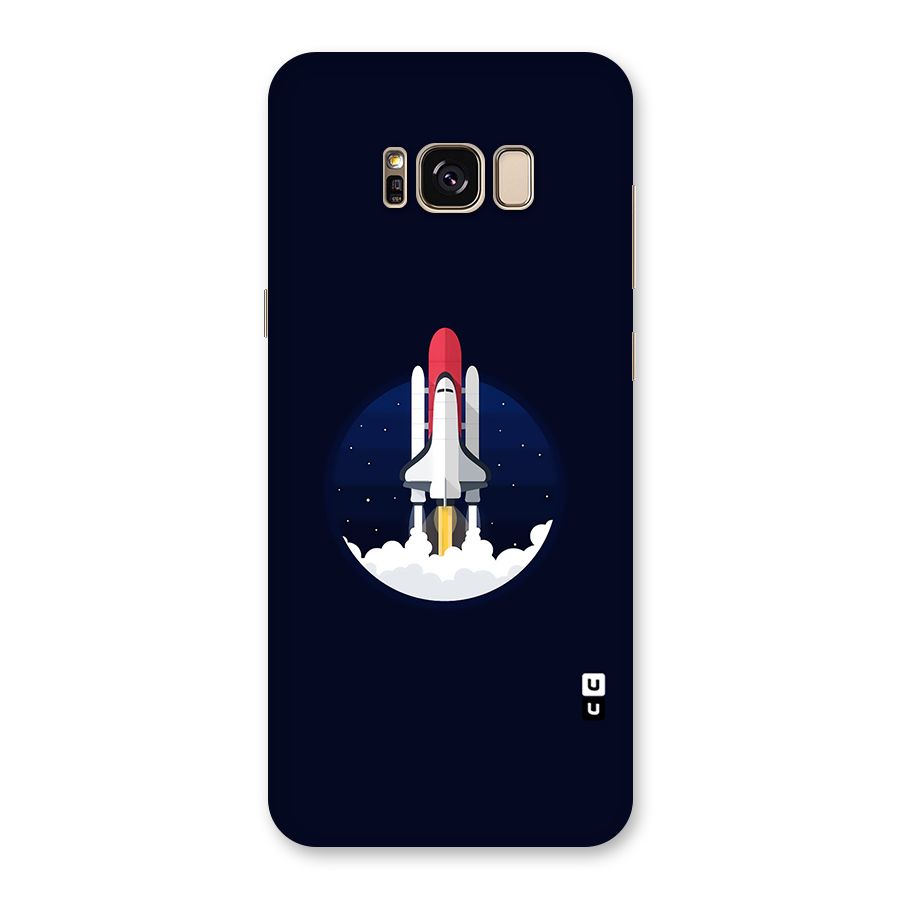 Space Rocket Minimal Back Case for Galaxy S8 Plus
