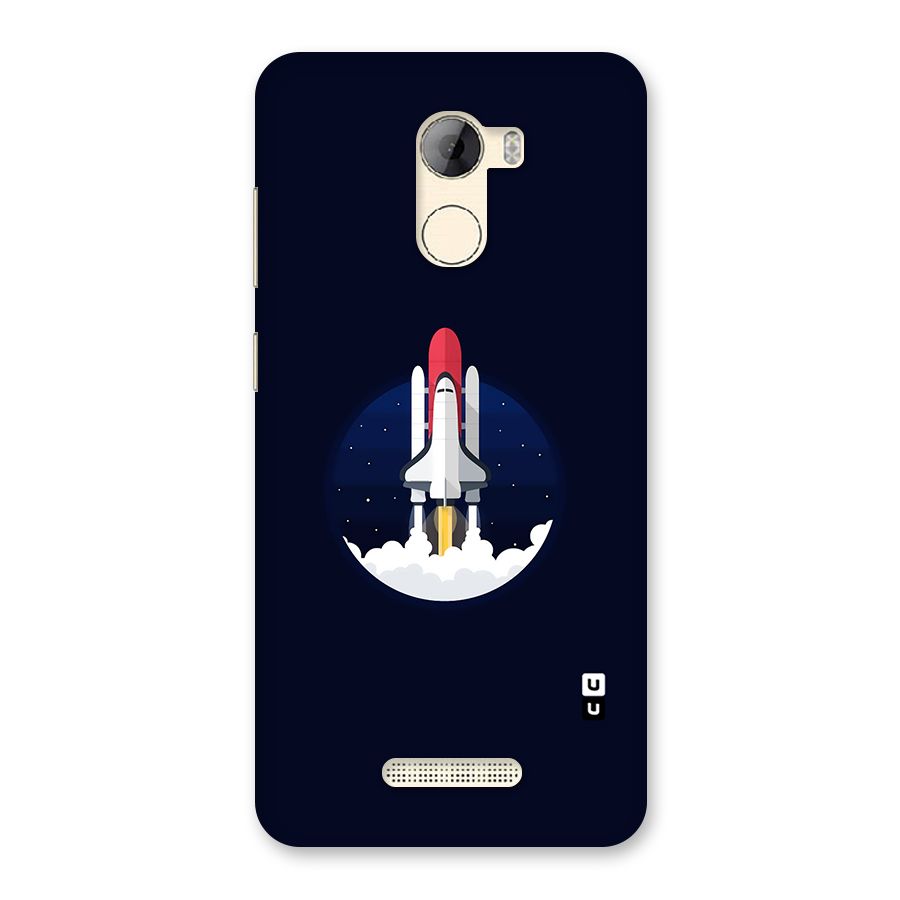 Space Rocket Minimal Back Case for Gionee A1 LIte