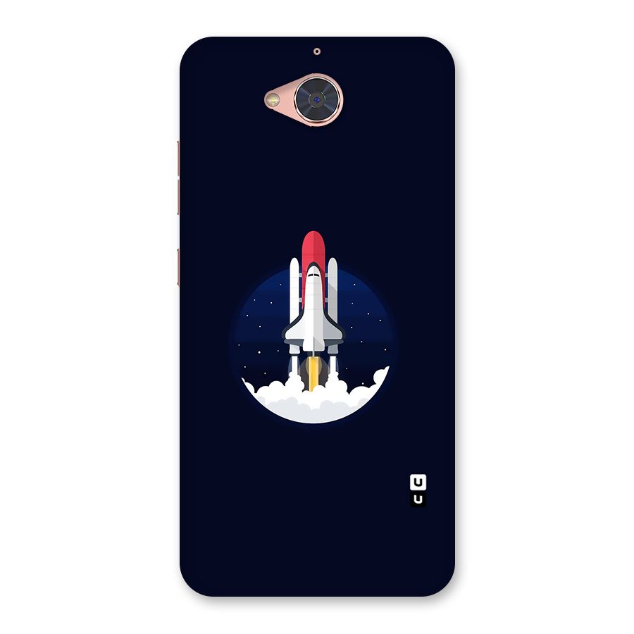 Space Rocket Minimal Back Case for Gionee S6 Pro