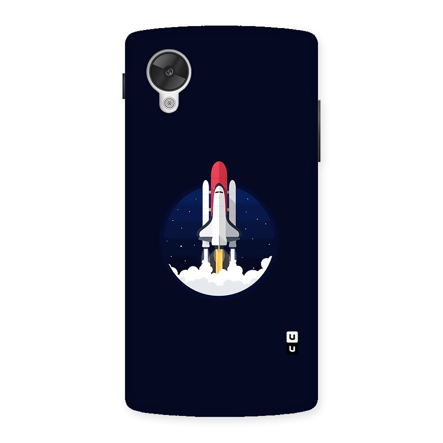 Space Rocket Minimal Back Case for Google Nexsus 5