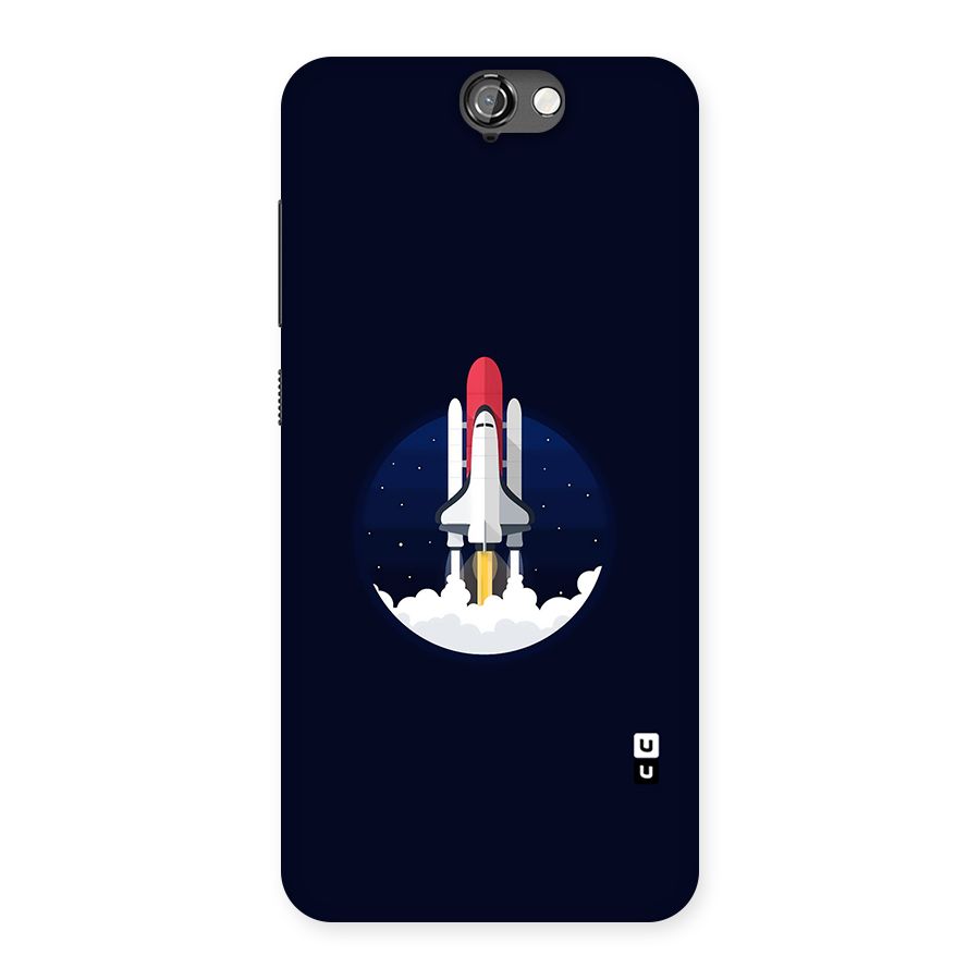 Space Rocket Minimal Back Case for HTC One A9
