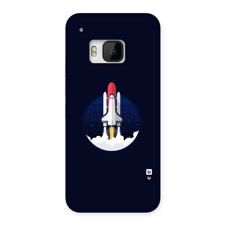 Space Rocket Minimal Back Case for HTC One M9