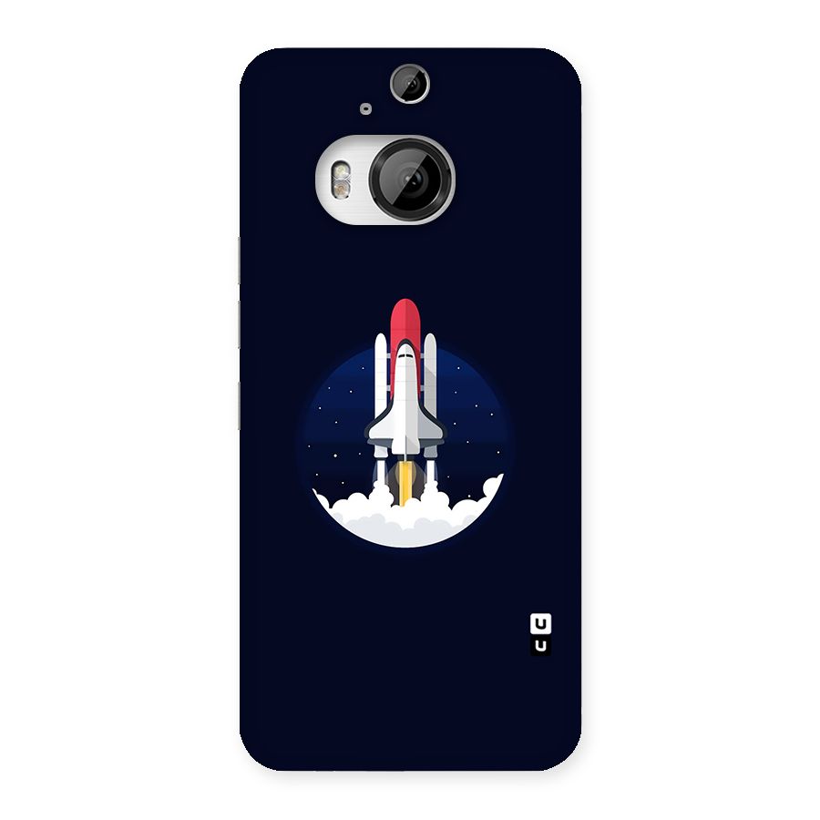 Space Rocket Minimal Back Case for HTC One M9 Plus