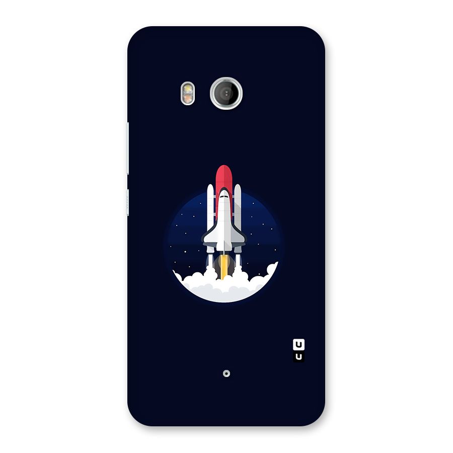 Space Rocket Minimal Back Case for HTC U11