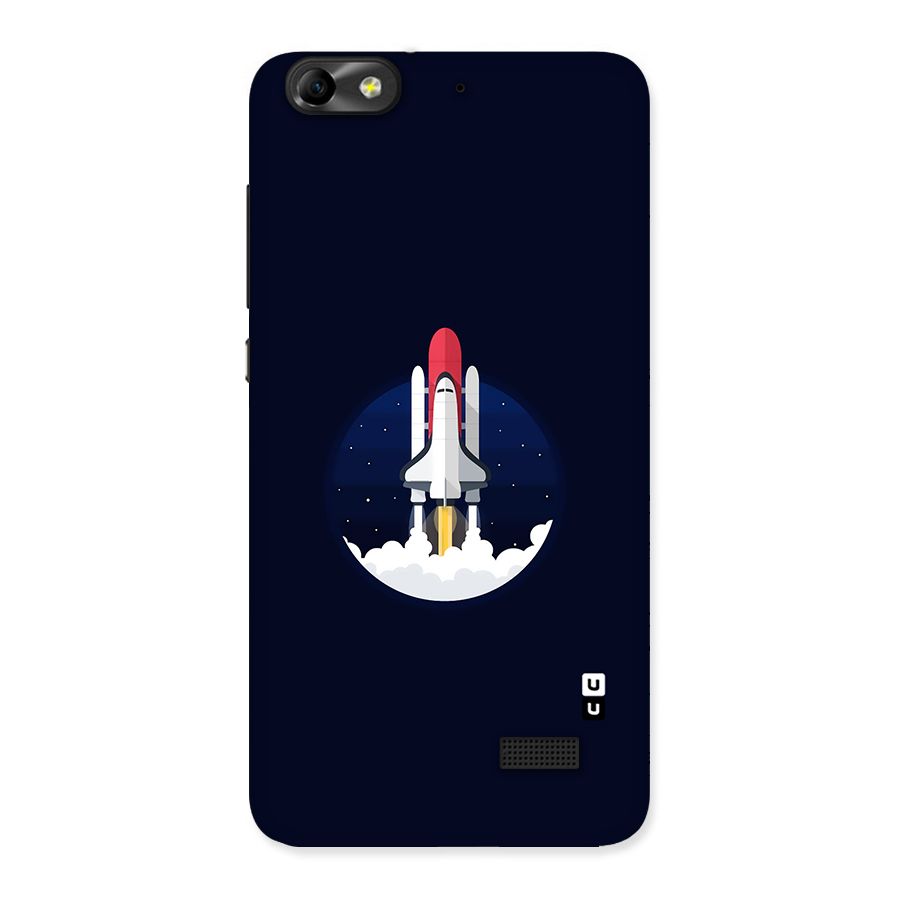Space Rocket Minimal Back Case for Honor 4C