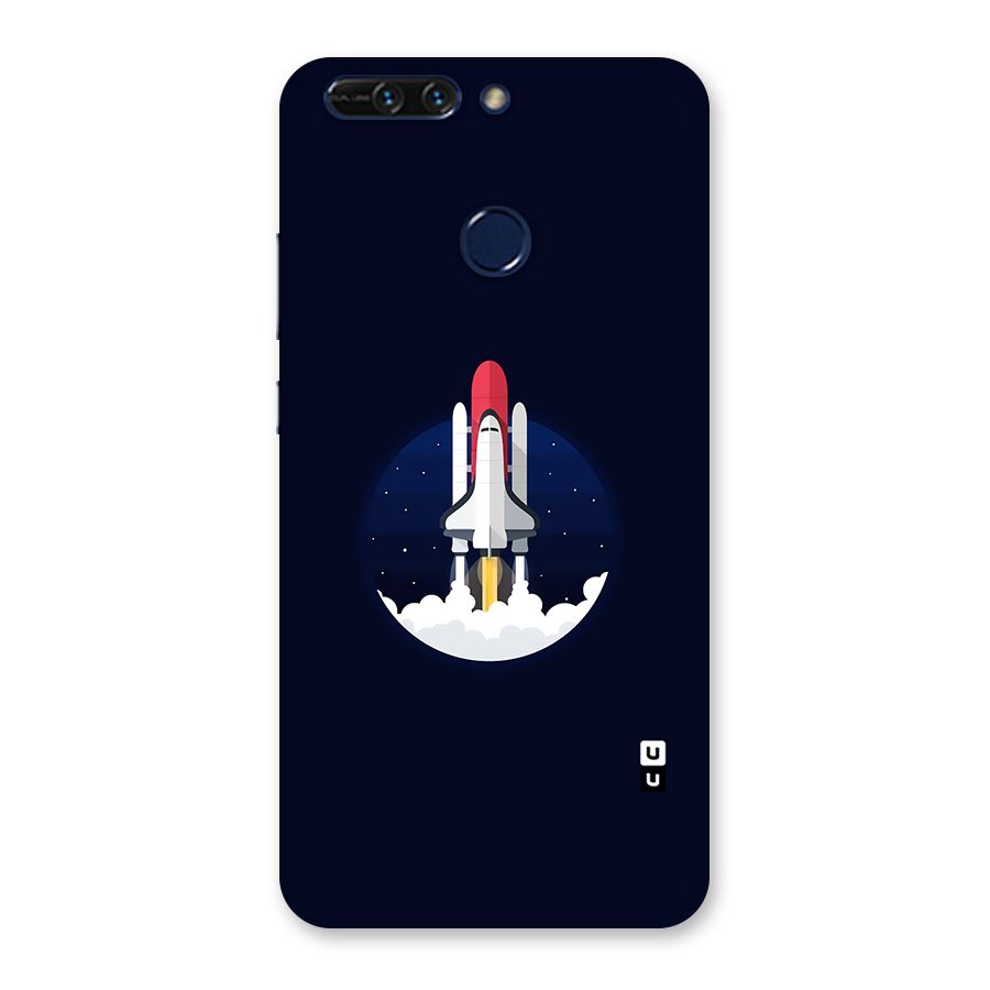Space Rocket Minimal Back Case for Honor 8 Pro
