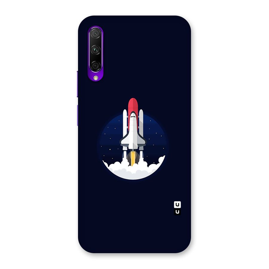 Space Rocket Minimal Back Case for Honor 9X Pro
