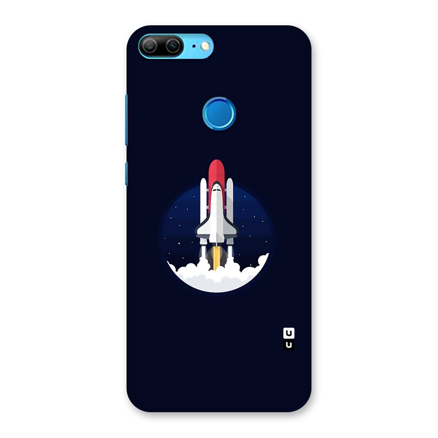 Space Rocket Minimal Back Case for Honor 9 Lite