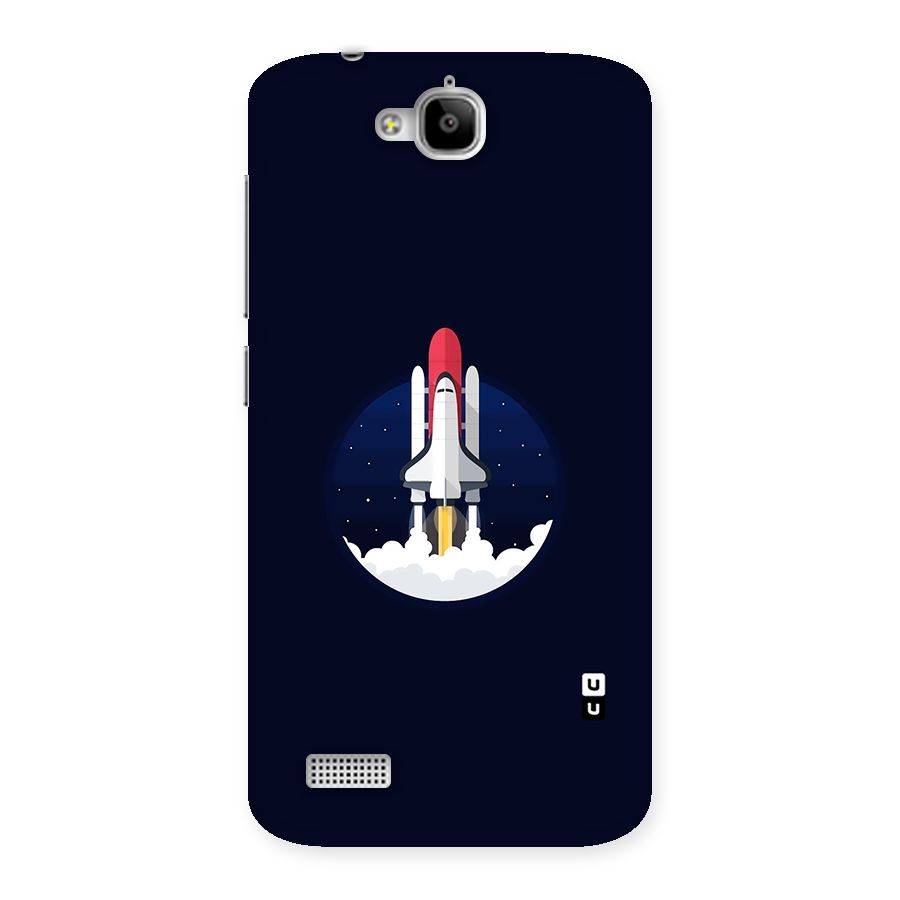 Space Rocket Minimal Back Case for Honor Holly
