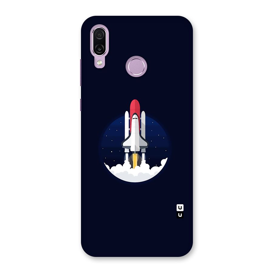 Space Rocket Minimal Back Case for Honor Play