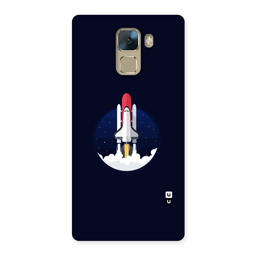 Space Rocket Minimal Back Case for Huawei Honor 7