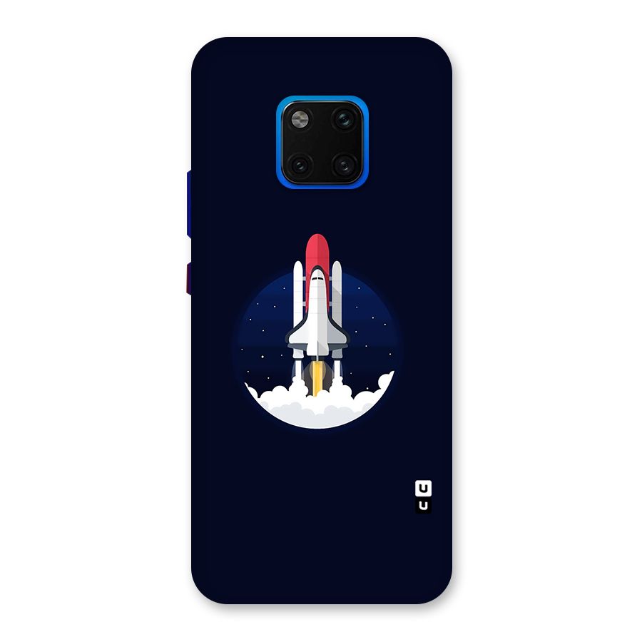 Space Rocket Minimal Back Case for Huawei Mate 20 Pro