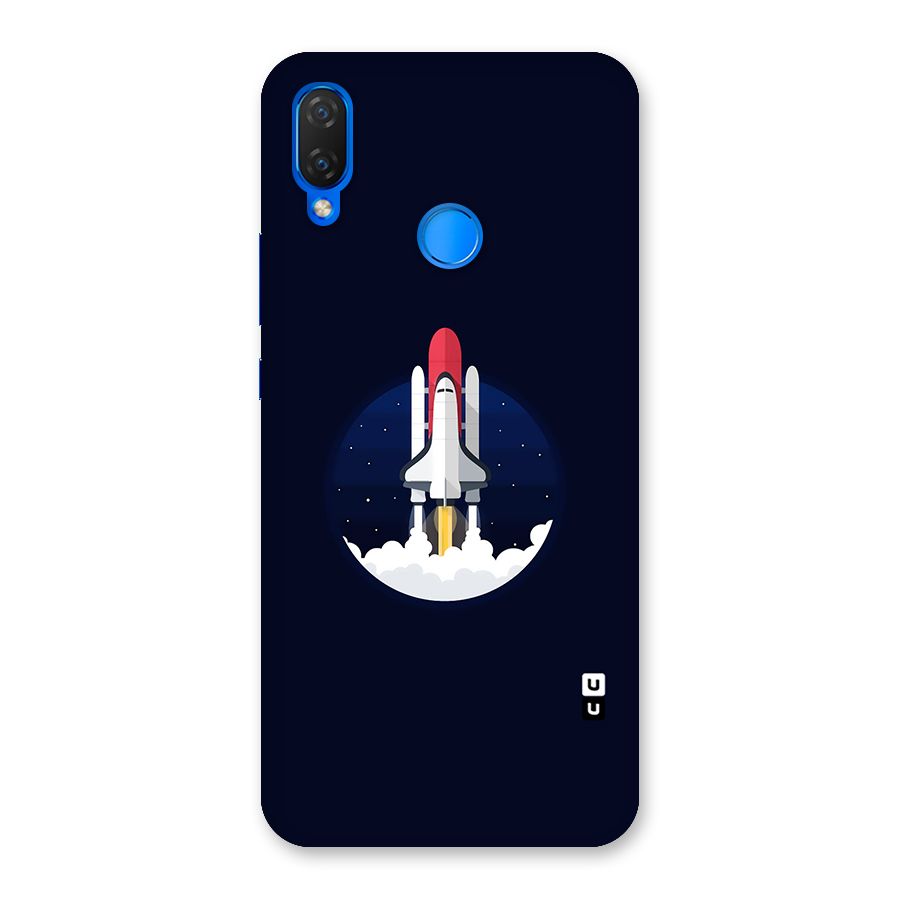 Space Rocket Minimal Back Case for Huawei P Smart+