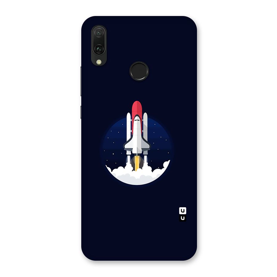 Space Rocket Minimal Back Case for Huawei Y9 (2019)