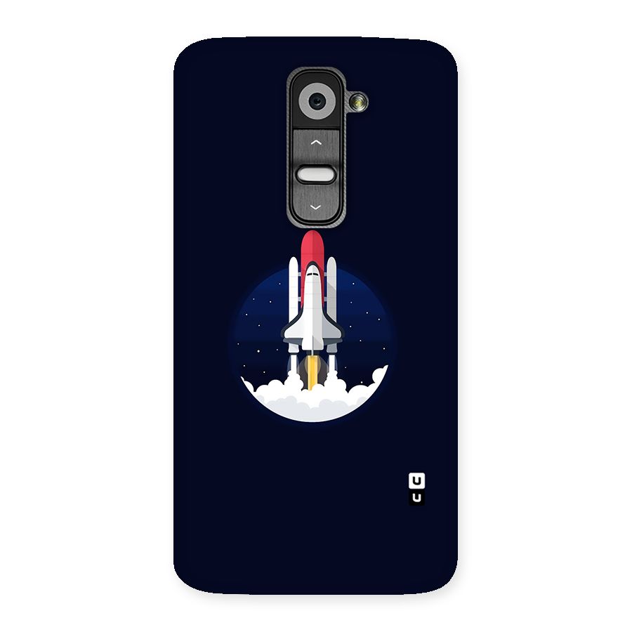 Space Rocket Minimal Back Case for LG G2