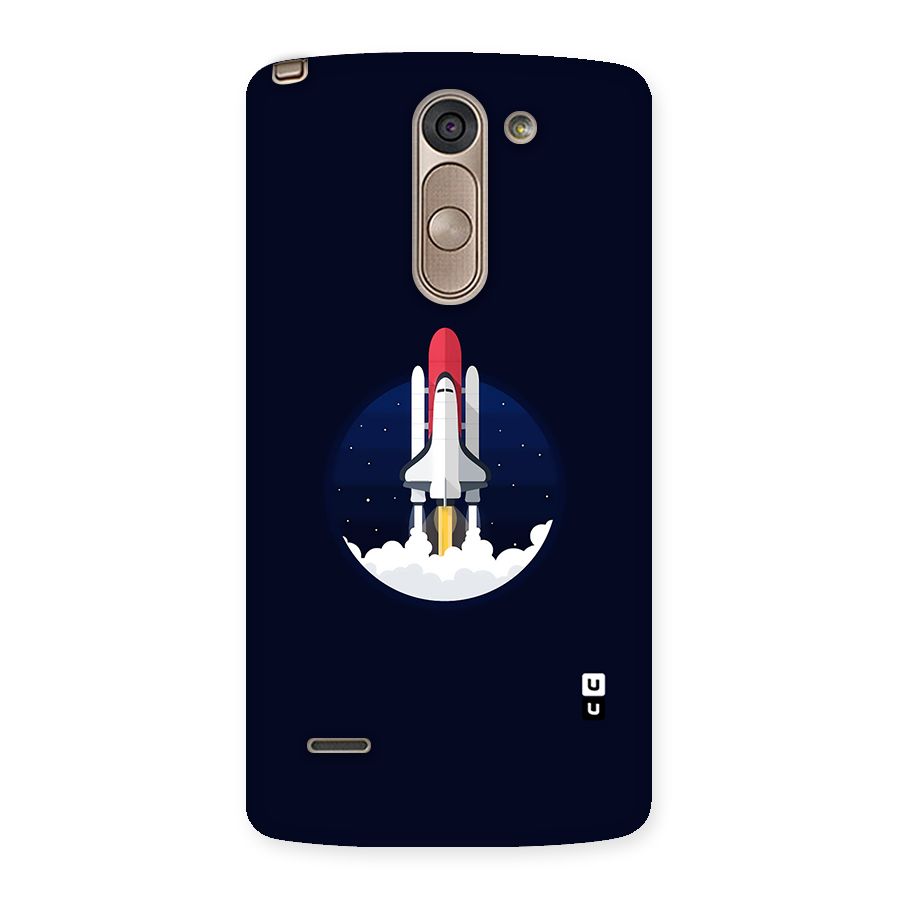 Space Rocket Minimal Back Case for LG G3 Stylus