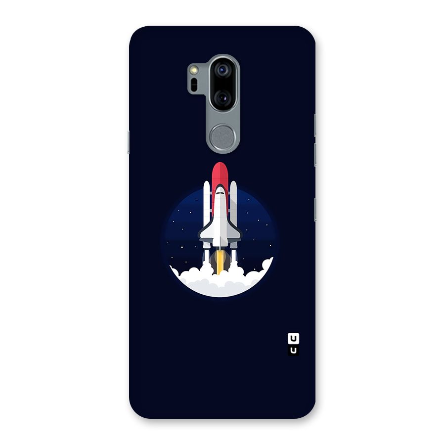 Space Rocket Minimal Back Case for LG G7
