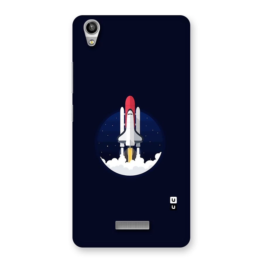 Space Rocket Minimal Back Case for Lava-Pixel-V1