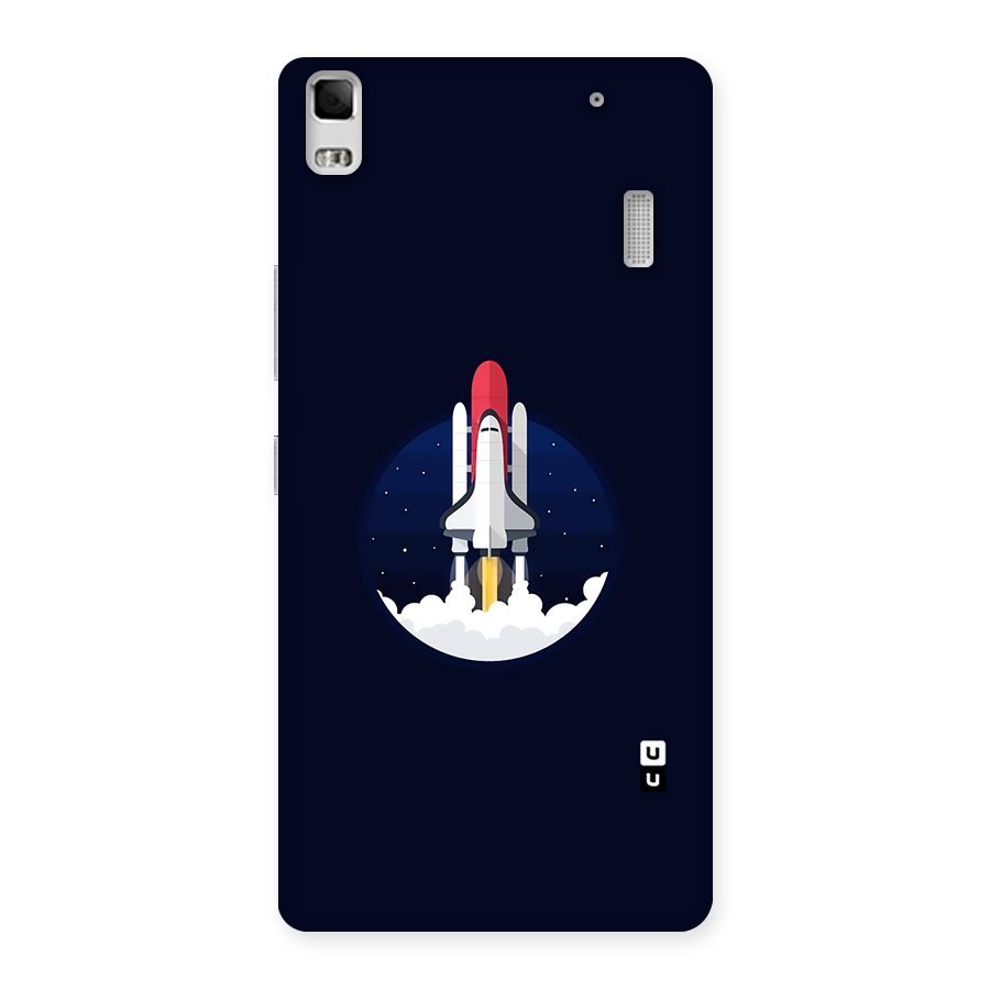 Space Rocket Minimal Back Case for Lenovo A7000