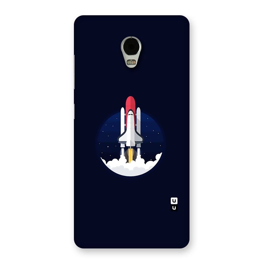 Space Rocket Minimal Back Case for Lenovo Vibe P1