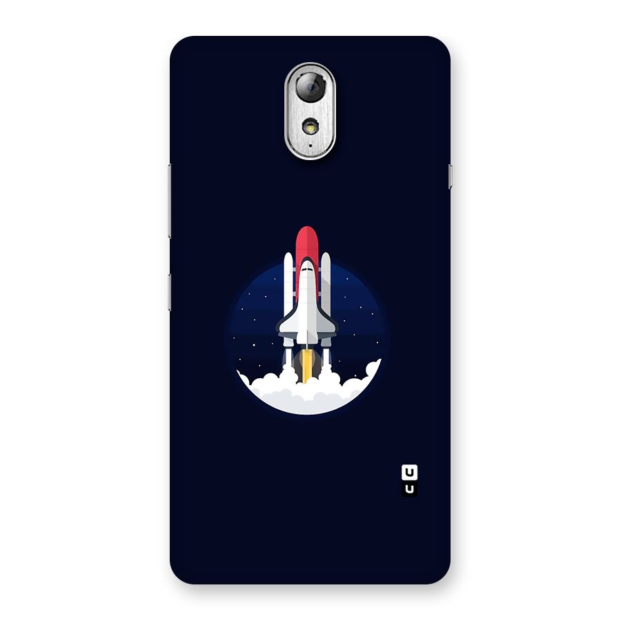 Space Rocket Minimal Back Case for Lenovo Vibe P1M