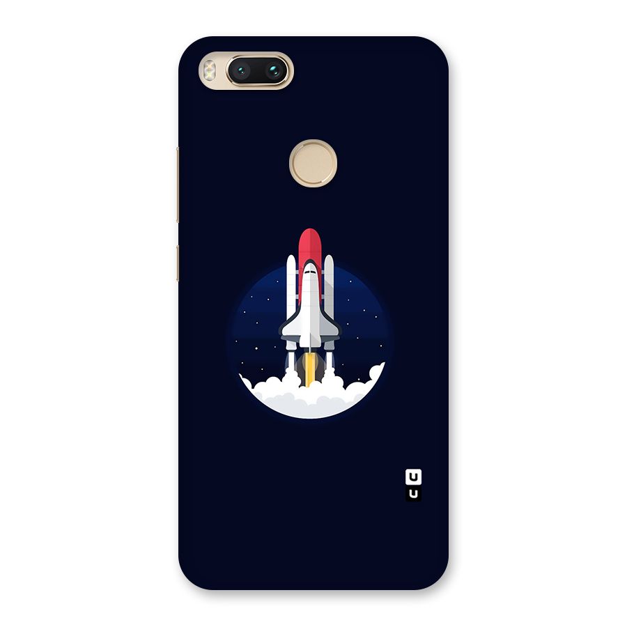 Space Rocket Minimal Back Case for Mi A1