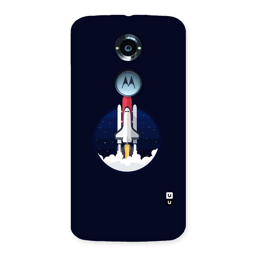 Space Rocket Minimal Back Case for Moto X 2nd Gen
