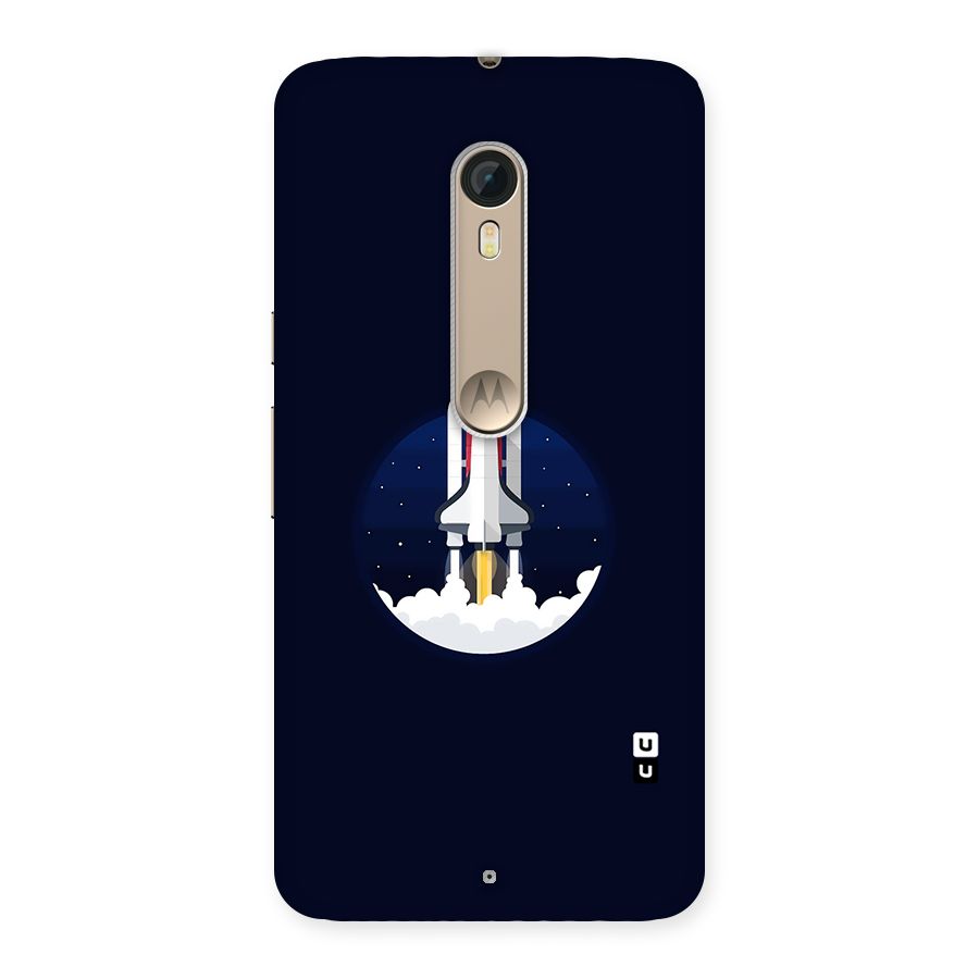 Space Rocket Minimal Back Case for Motorola Moto X Style