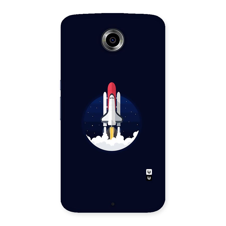 Space Rocket Minimal Back Case for Nexsus 6