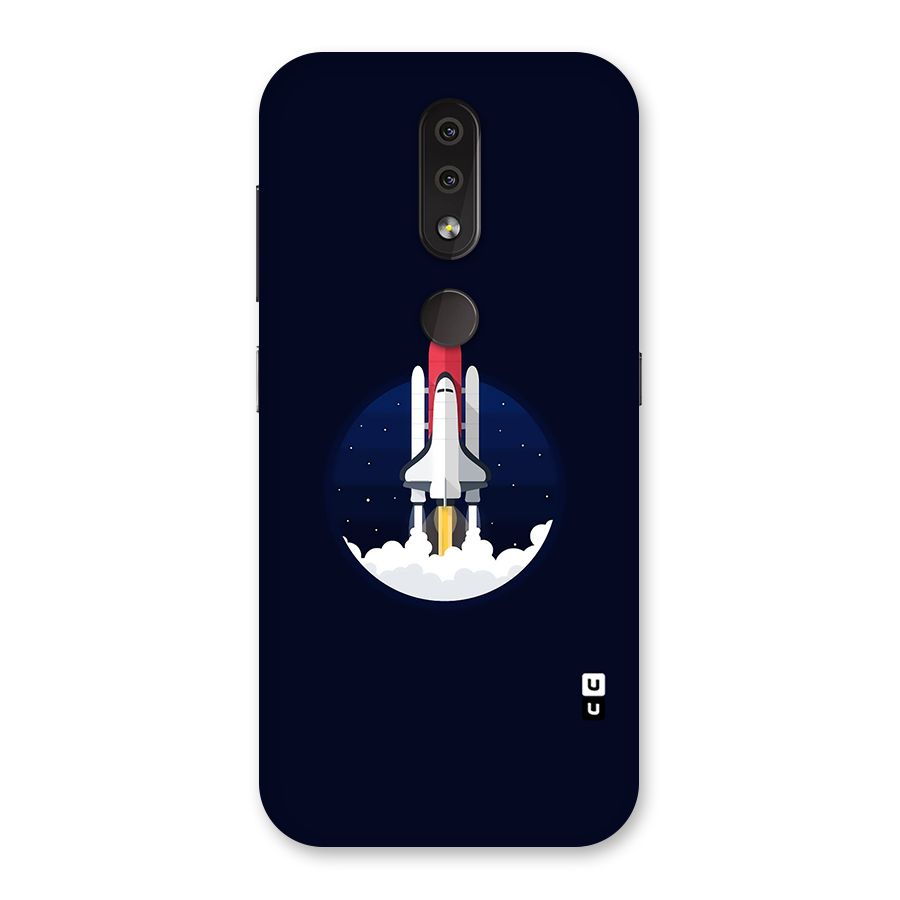 Space Rocket Minimal Back Case for Nokia 4.2