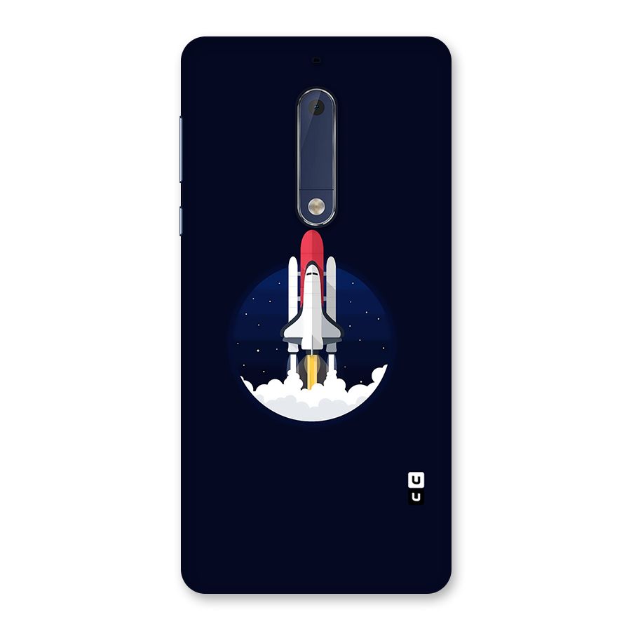 Space Rocket Minimal Back Case for Nokia 5