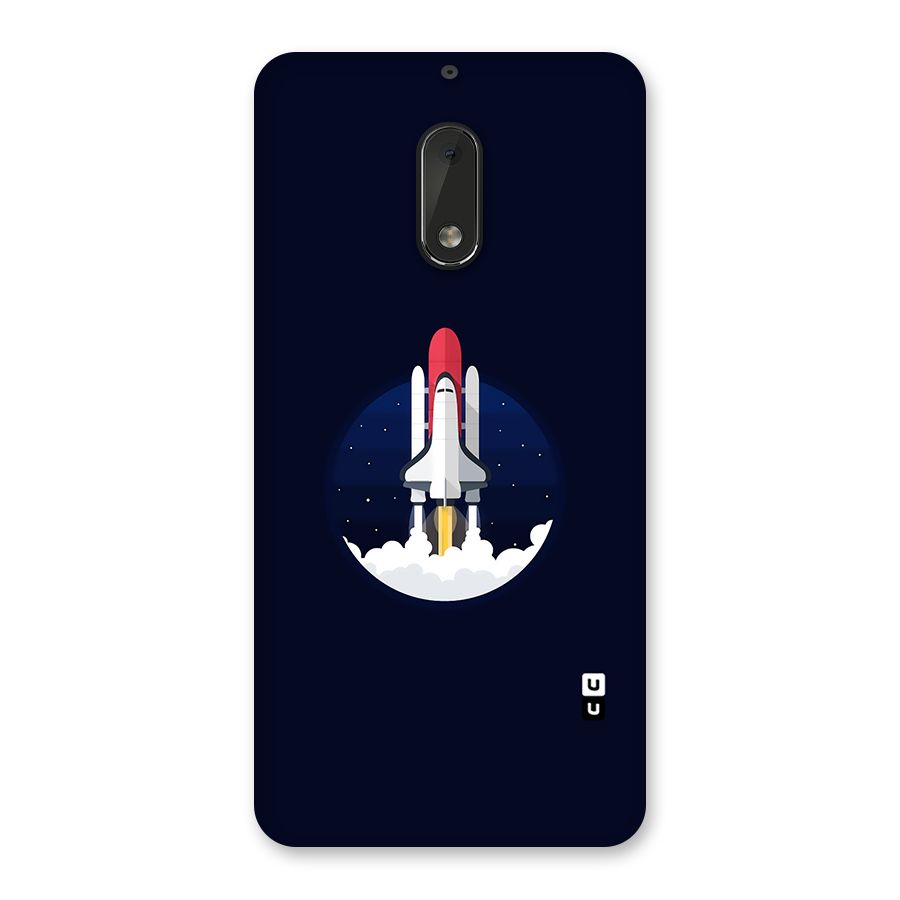 Space Rocket Minimal Back Case for Nokia 6