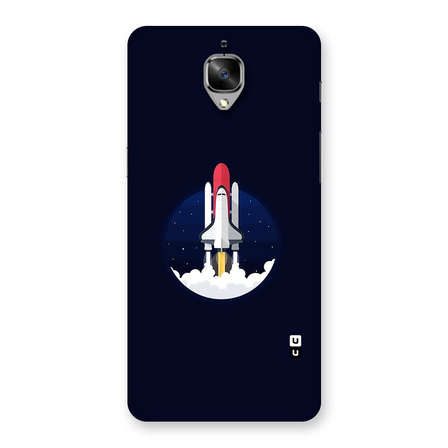 Space Rocket Minimal Back Case for OnePlus 3